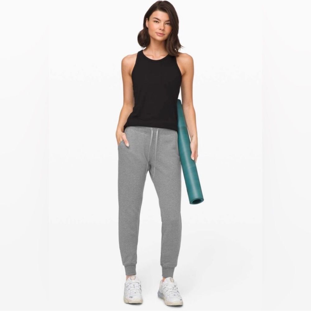 Lululemon Warm Down Jogger " Heathered Core Medium Grey Size 4